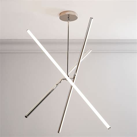 Light Rods Led Chandelier West Elm Uk