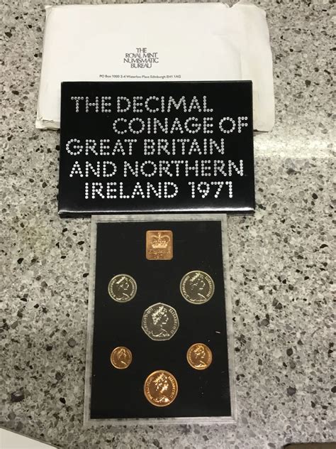 Proof Set The Decimal Coinage Of Great Britain Northern Ireland