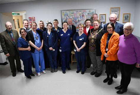 The Friends Of Harrogate Hospital Unveil Commemorative Artwork In