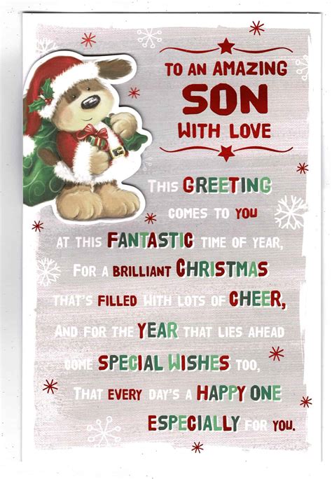 Christmas Message For Son 2024 A Heartfelt Expression Of Love And