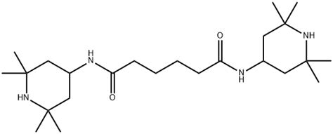 Hexanediamide N1 N6 Bis 2 2 6 6 Tetramethyl 4 Piperidinyl CAS