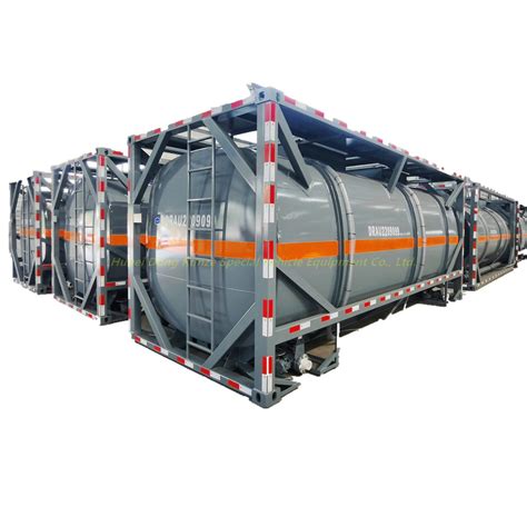 Ft Hydrochloric Acid Isotank Container Cbm Liters Steel