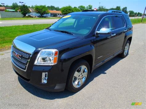 2012 Carbon Black Metallic Gmc Terrain Slt Awd 67213473 Photo 19 Car Color