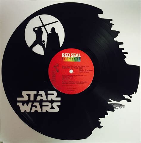 Star Wars Limited Edition Vinyl Record Art