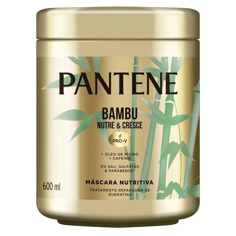 M Scara De Tratamento Nutritiva Bambu Nutre E Cresce Pantene G