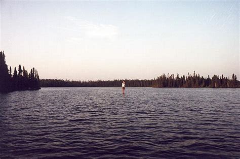 John Elftmann Fly In Fishing Mink Lake Ontario Canada July 25