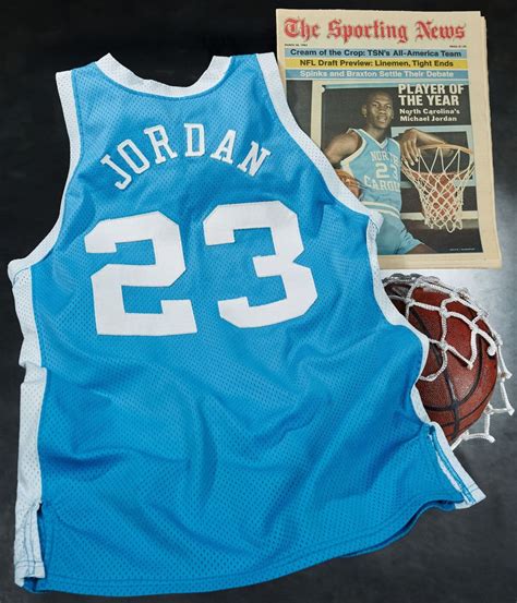 Michael Jordan UNC jersey auctioned for $1.38 million - Los Angeles Times