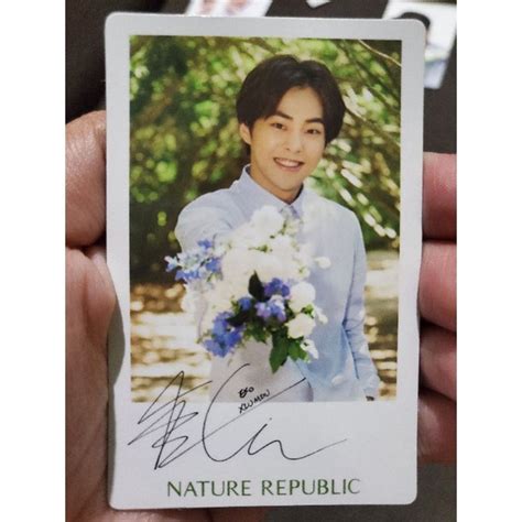 ONHAND EXO X NATURE REPUBLIC OFFICIAL PHOTOCARDS Shopee Philippines