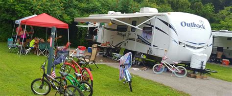 Modern Camping - Harrison County Parks, Indiana