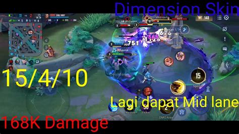 Gameplay Lauriel Dimension Breaker Mid Laner Arena Of Valor Youtube