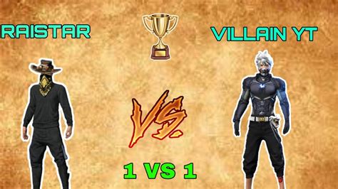 Free Fire Raistar Vs Villain Yt Clash Squad Challenge Vs Free