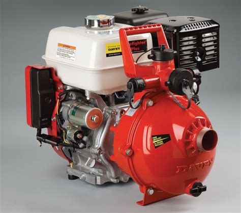 DAVEY 6 5HP HONDA GX200 TWIN STAGE ELECTRIC START FIREFIGHTER PUMP