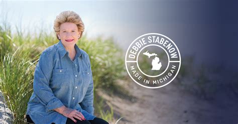 Debbie Stabenow, Democrat for U.S. Senate