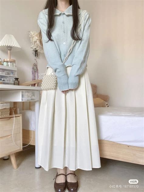 Pin By ⋅•⋅⊰∙∘☽ꮇꮻꮇꮻ☾∘∙⊱⋅•⋅ On ༊의류࿐ Modest Girly Outfits Cute Outfits