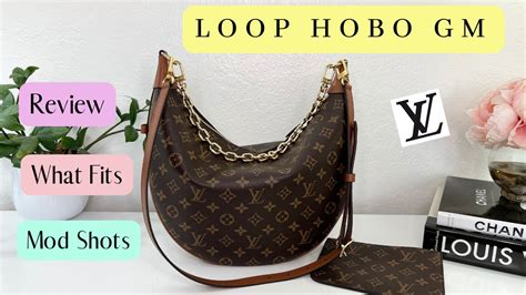 NEW Louis Vuitton Loop Hobo GM Review What Fits Mod Shots YouTube