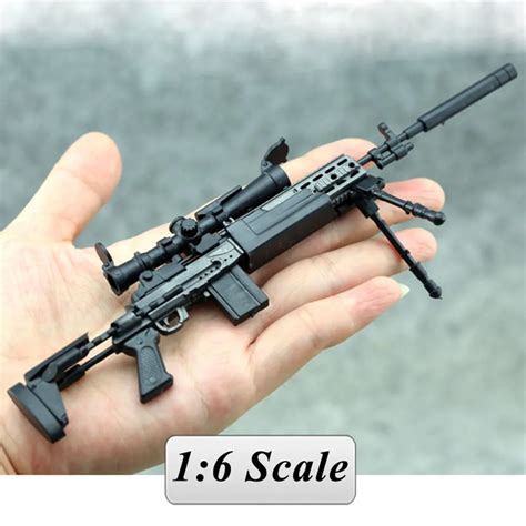 Scale Inch Mk Modo Sniper Rifle Weapon Model Gun Toys For