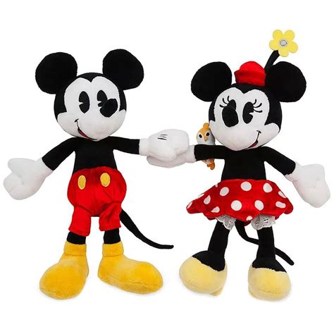 Disney Parks Mickey and Minnie Runaway Railway Magnetic Plush Set New ...