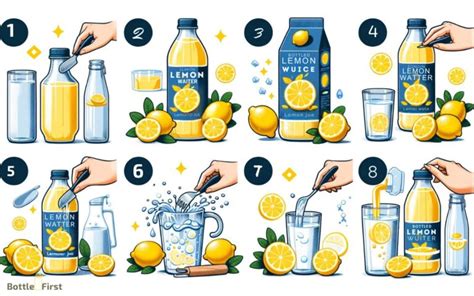 How To Make Lemon Water With Bottled Lemon Juice 8 Steps