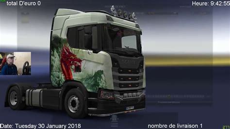 Live D Tente Sur Euro Truck Simulator By Alaindavid Sur Les Route