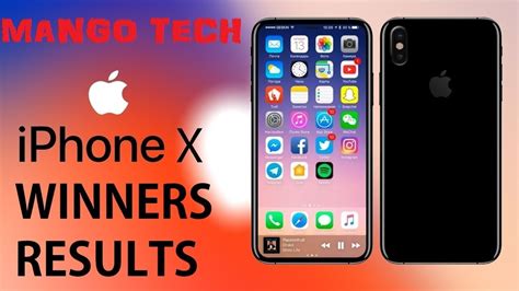 Apple Iphone X Giveaway Winner Announcement Giveaway Winners YouTube