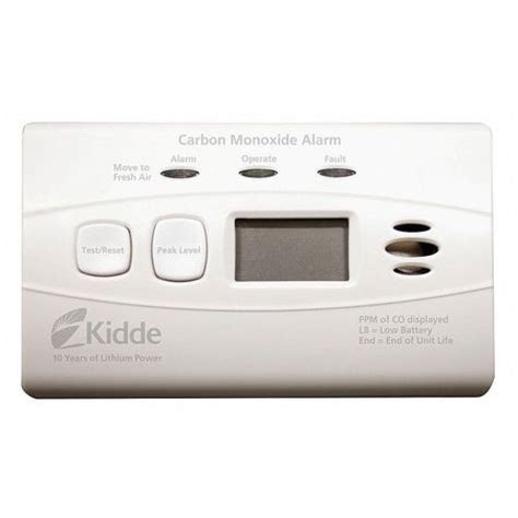 Kidde C3010 D Carbon Monoxide Alarm Electrochemical