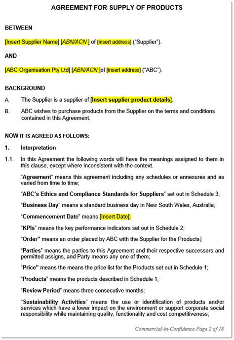 Why You Need A Product Supply Agreement Rp Emery And Assoc Legal