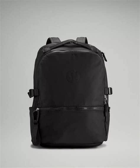 New Crew Backpack 22l Logo Unisex Bagspurseswallets Lululemon Canada