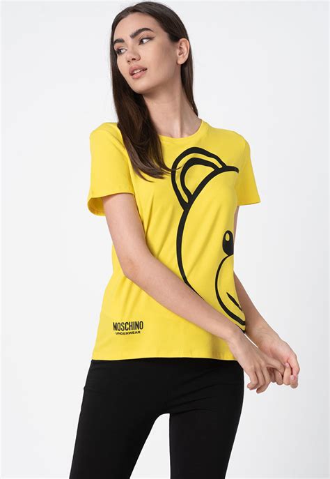 Moschino - Дамска Tениска с овално деколте