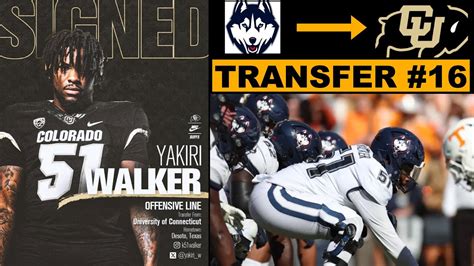 😎yakiri Walker Cu Buffs Transfer 16😎 Youtube