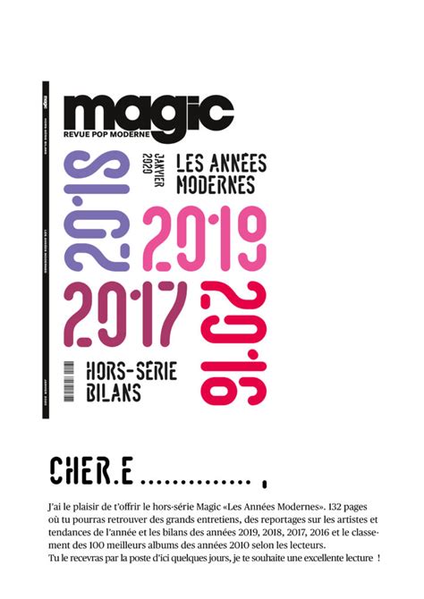 Vos Hors Séries Magic Livrés… Bientôt Magic Rpm