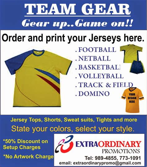 Jersey Party Flyer Template