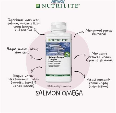 Nutrilite Salmon Omega Complex 60 Sg Health And Nutrition Health