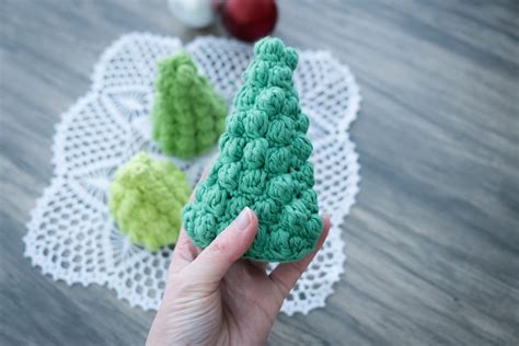 How To Crochet The Bobble Christmas Tree A Free Crochet Pattern — Crochet With Yarnhild