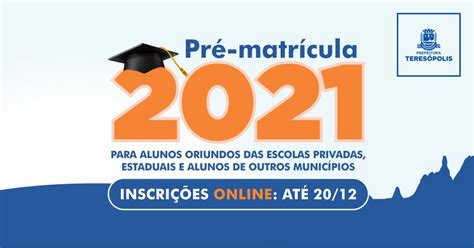 Sai O Resultado Da Pré Matrícula Feita Em 2020 Para A Rede Municipal De