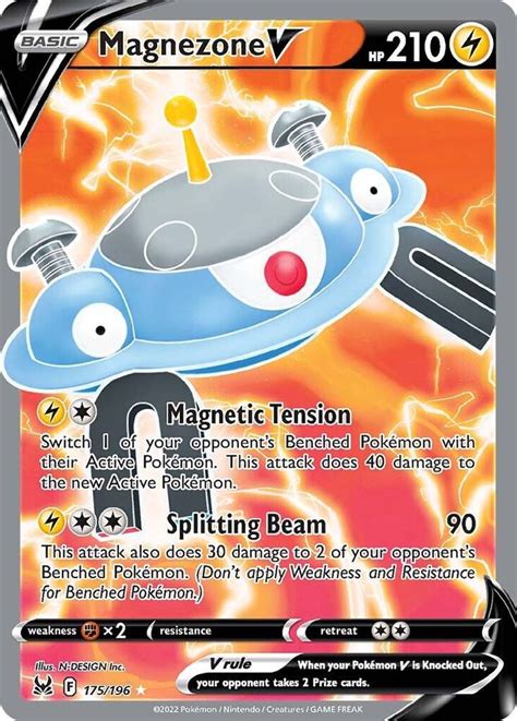 Hisuian Electrode V Full Art Swsh11 Lost Origin Pokemon