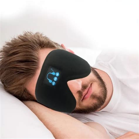 Bluetooth Sleeping Eye Mask And Headphones USB Charging Daddy S Deals