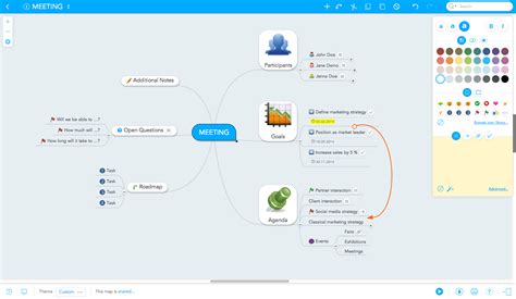 Mind Mapping Mindmeister Dise A Una Nueva Interfaz Visual Mapping Es