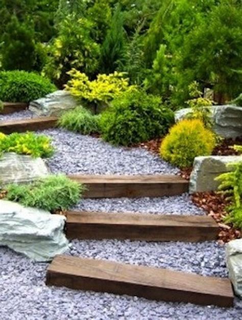 23 Lovely Diy Garden Pathway Steps On A Slope Onechitecture