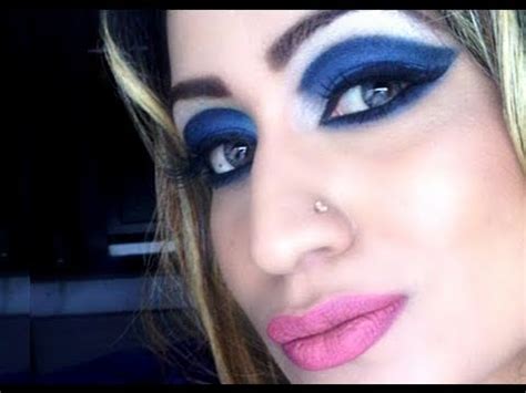 Lady Gaga Telephone Inspired Make Up Tutorial The Diner Look YouTube