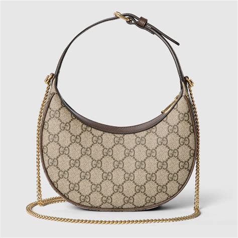 Sac Paule Ophidia Gg Super Mini En Toile Gg Supreme Beige Et B Ne