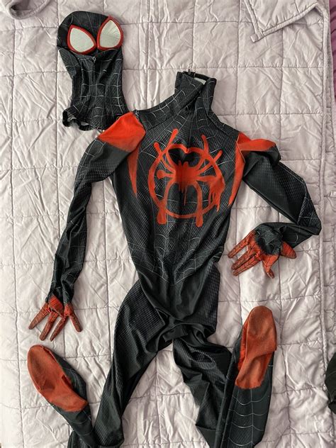 MILES MORALES SPIDER-MAN HALLOWEEN COSTUME ADULT SIZE… - Gem