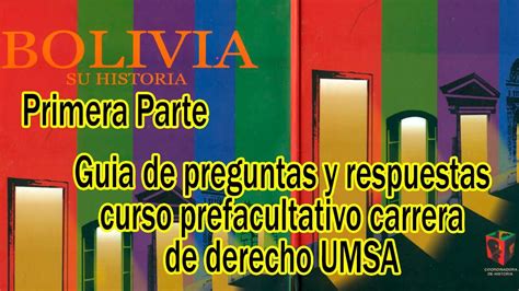 Parte 1 Guia De Preguntas Y Respuestas Para El Curso Prefacultativo