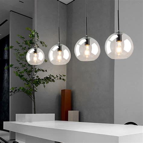 Diana Modern Retro Glass Pendant Lights Pleasant Decor A