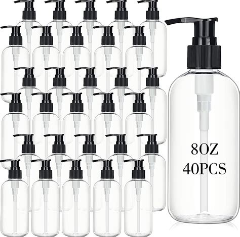 Amazon 20 Pack 16oz 500ml Plastic Empty Bottles Refillable