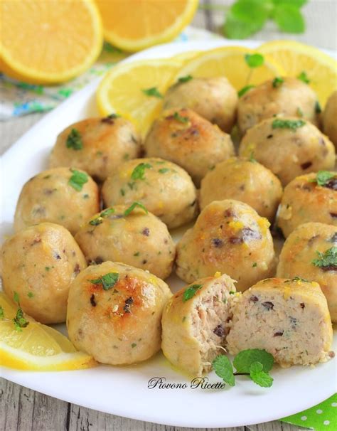 Polpette Di Tonno E Ricotta Al Limone Morbide Cremose E Profumate