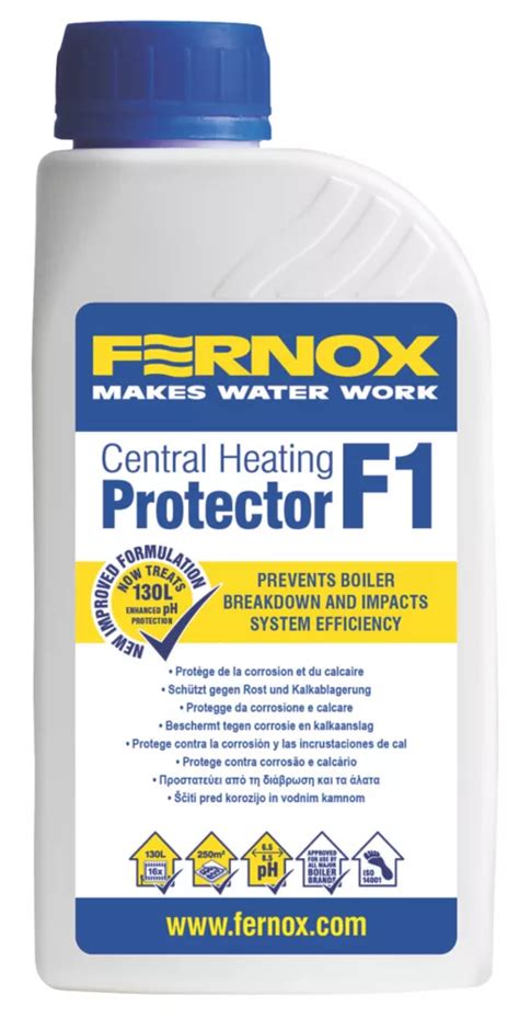 Fernox F1 Protector Central Heating Inhibitor 500ml Screwfix