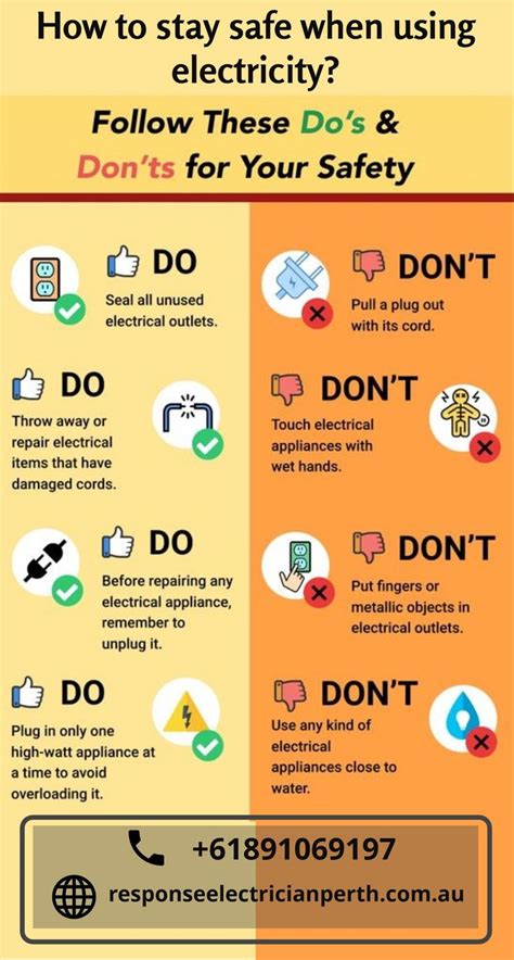 How To Stay Safe When Using Electricity Electricity Electrical Jobs