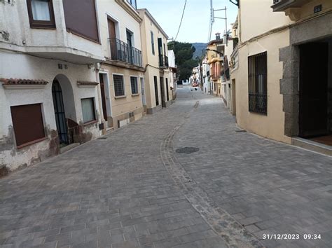 Finalitzades Les Obres Del Carrer Josep Soler Aig Es D Argentona