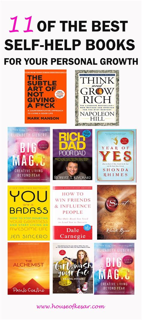 11 Best Self Help Books For Your Personal Growth In 2020 Best Self