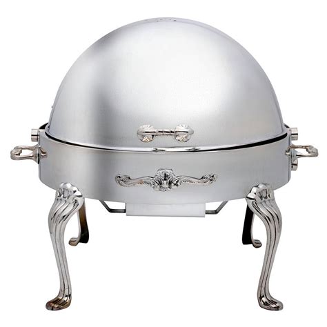 Products Chafer Silver Round Rolltop 8 Qt